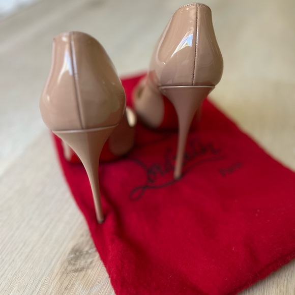 Christian Louboutin So Kate 120mm Pumps Patent Blush Leather - Picture 3 of 12